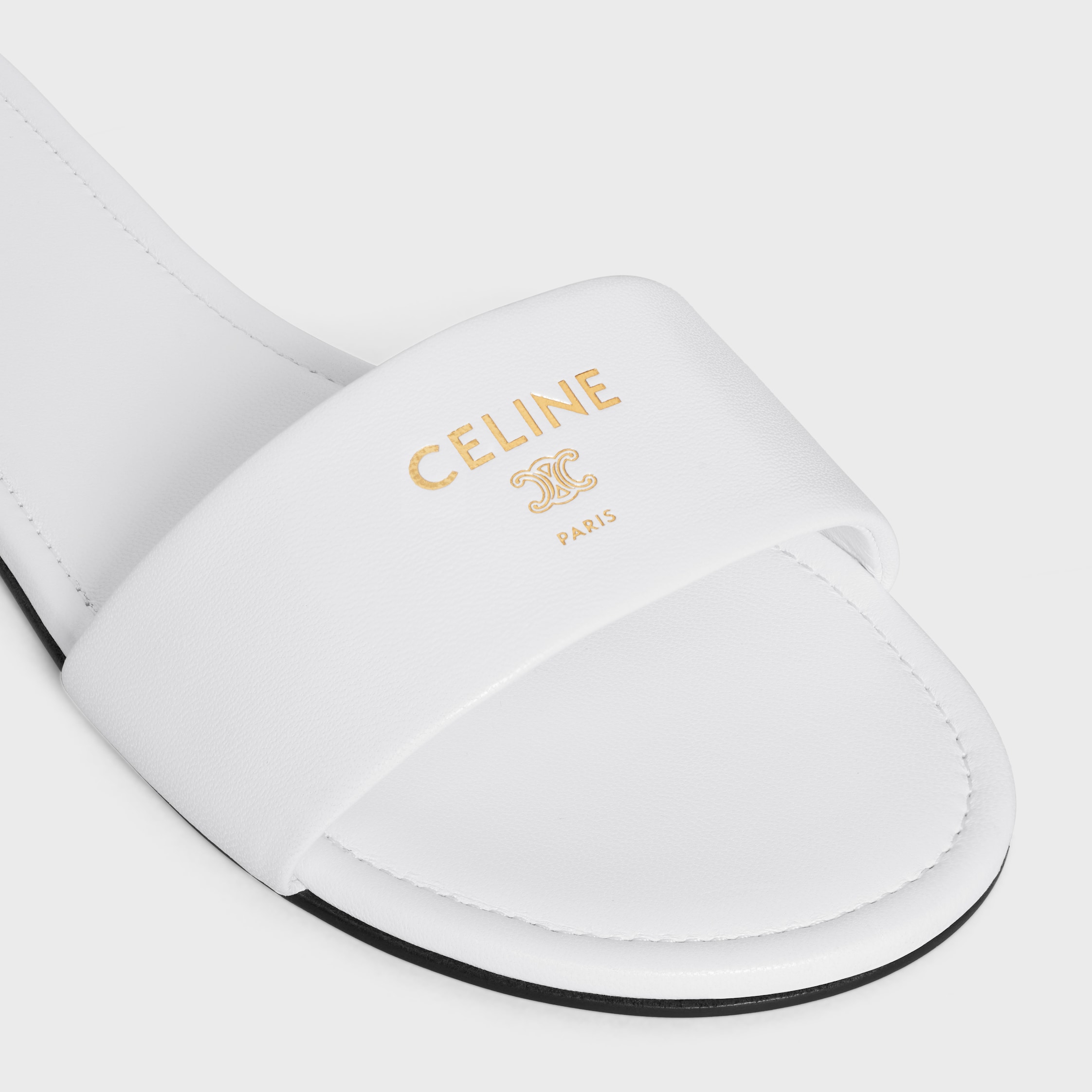 COAST MULE IN LAMBSKIN - Ultra White | CELINE