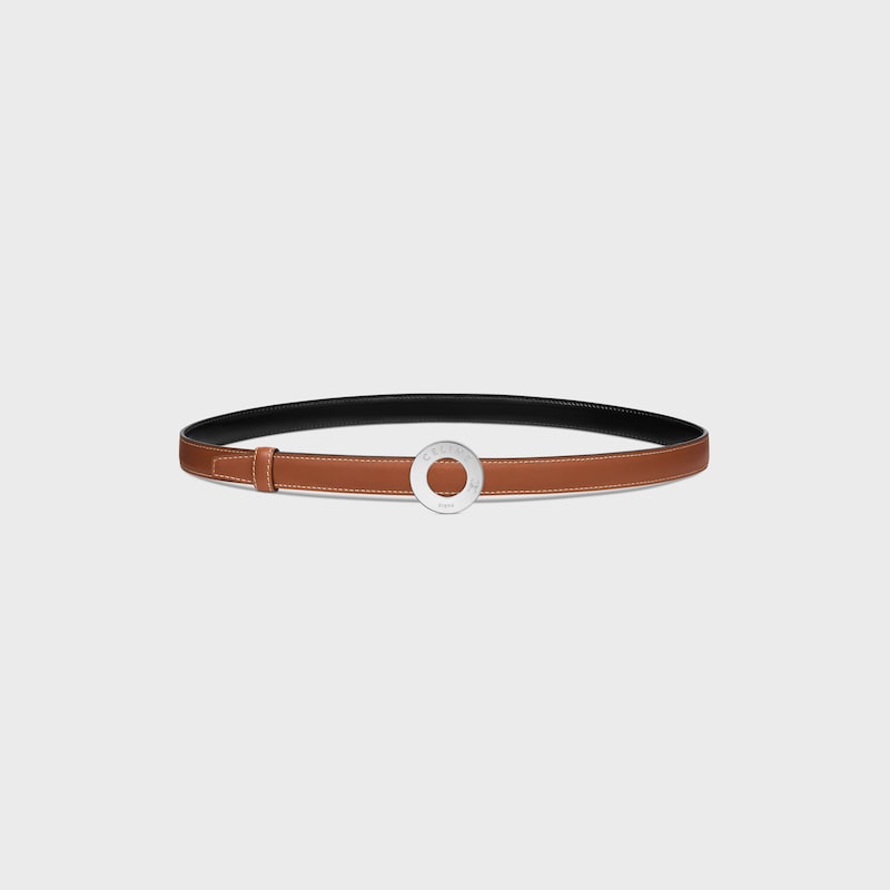 Wendbarer Riemen 18 mm AUS TAURILLON UND NATURBELASSENEM KALBSLEDER -  -  - 1 | CELINE