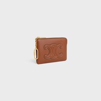 CUIR TRIOMPHE零錢包 - 棕褐色 - 新品 - 2 | CELINE