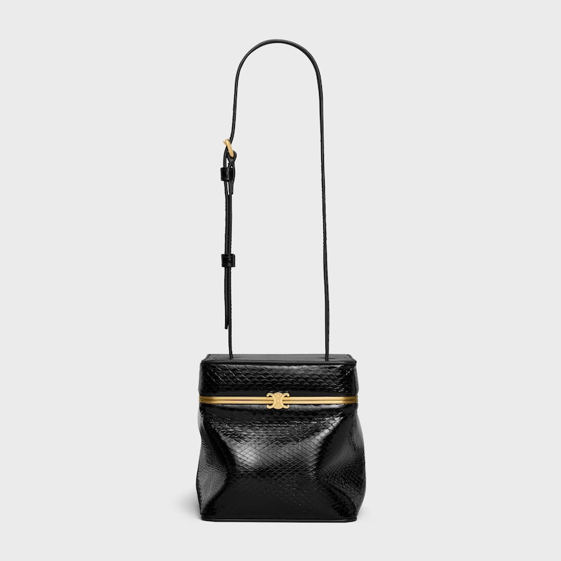 CUBE IN PYTHON - BLACK - TRIOMPHE FRAME - 1 | CELINE