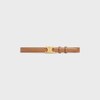 Medium 25MM Triomphe Belt in Taurillon Leather - BRONZE -  - 1 | CELINE