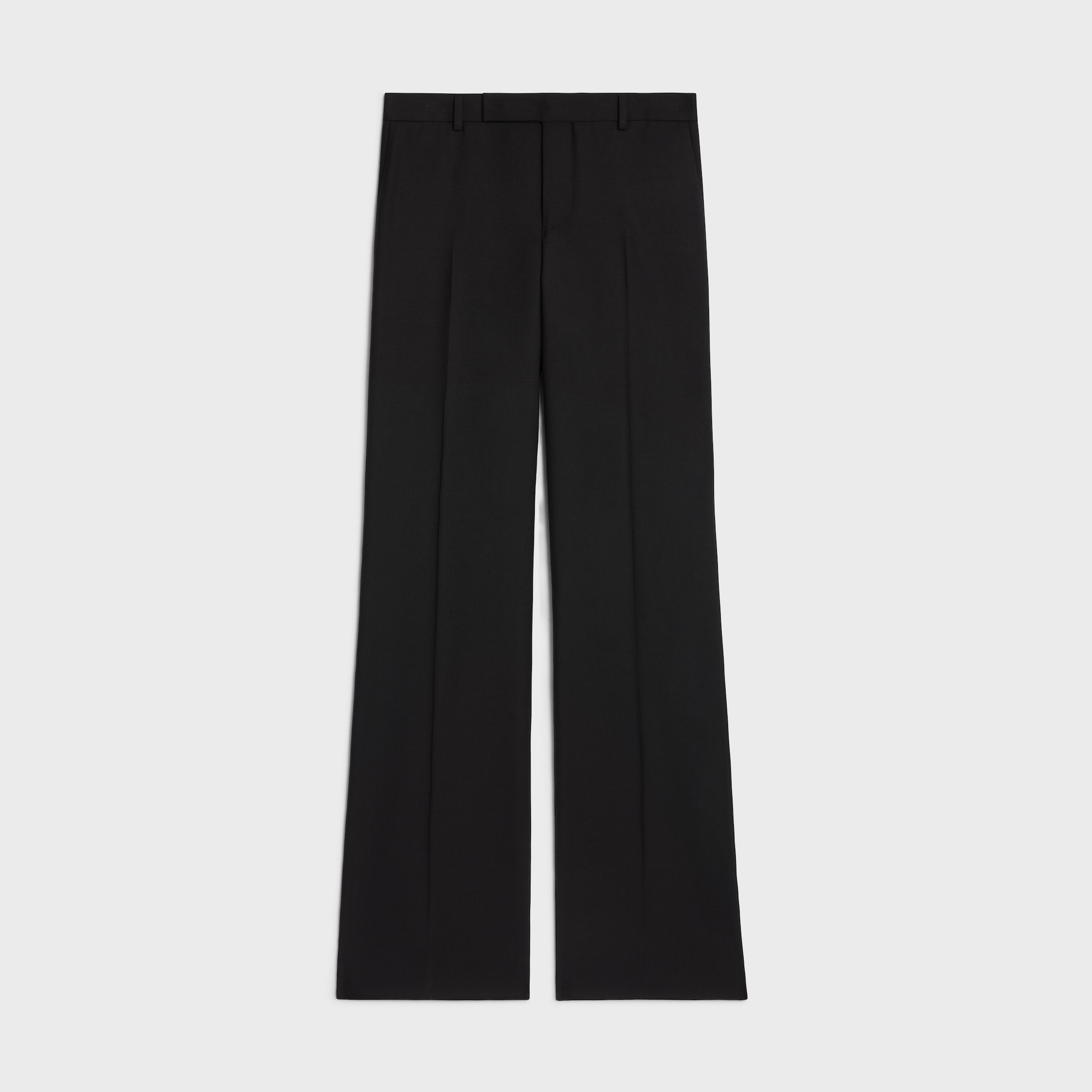 BNF PANTS IN WOOL GABARDINE - ULTRA BLACK | CELINE