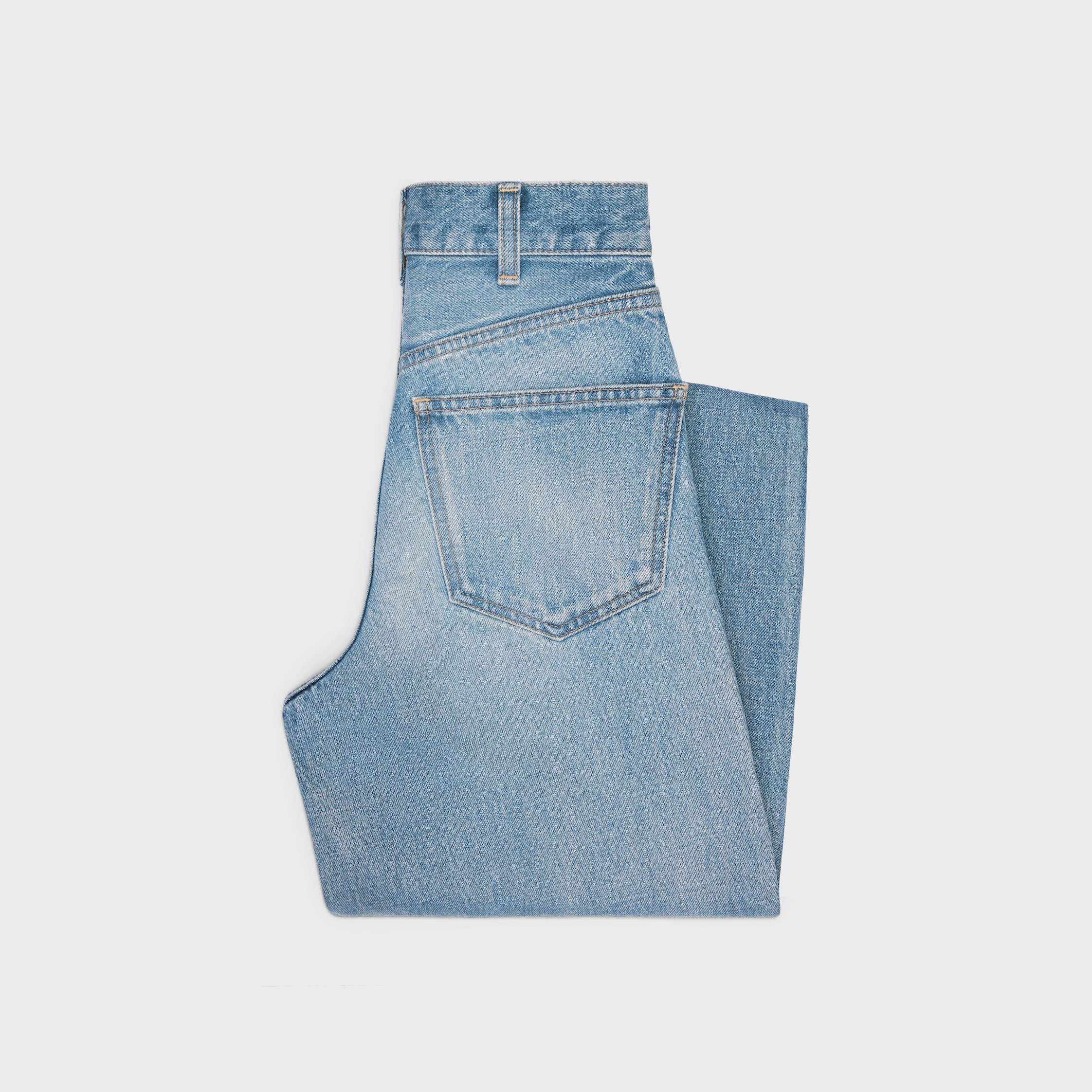 セリーヌ キティジーンズ ピスモウォッシュ CELINE | KITTY JEANS IN PISMO WASH DENIM 2N923206T.08PI