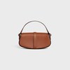 CLUTCH ON STRAP TABOU IN SMOOTH CALFSKIN - TAN - MORE LINES - 3 | CELINE