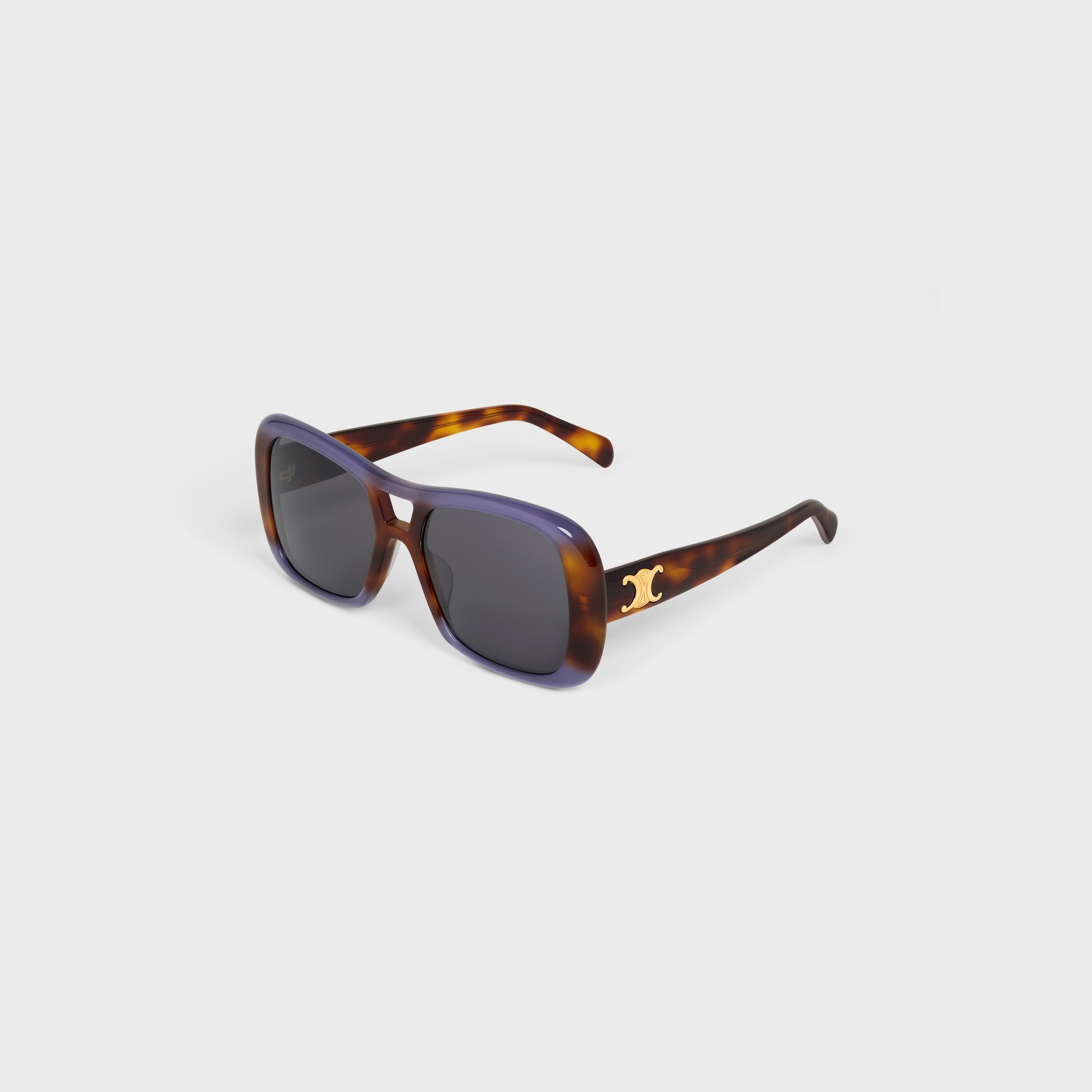 CELINE　超美品　装飾 マスタード タンクトップ　y2k ギャル　y16 CELINE Maxi Metal Triomphe Mask Sunglasses | Saks Fifth Avenue
