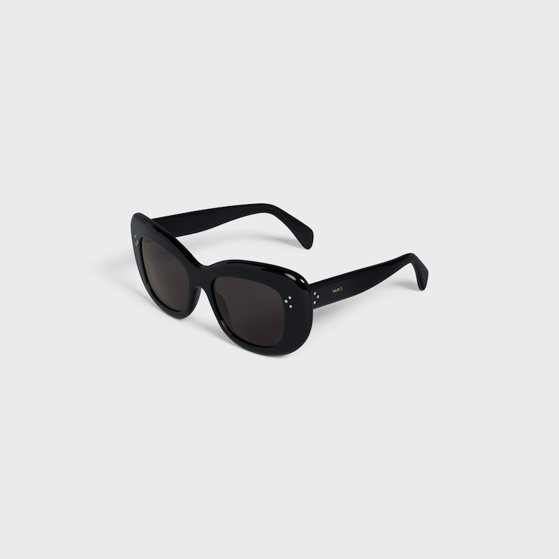 Diane sunglasses in Acetate - BLACK -  - 1 | CELINE