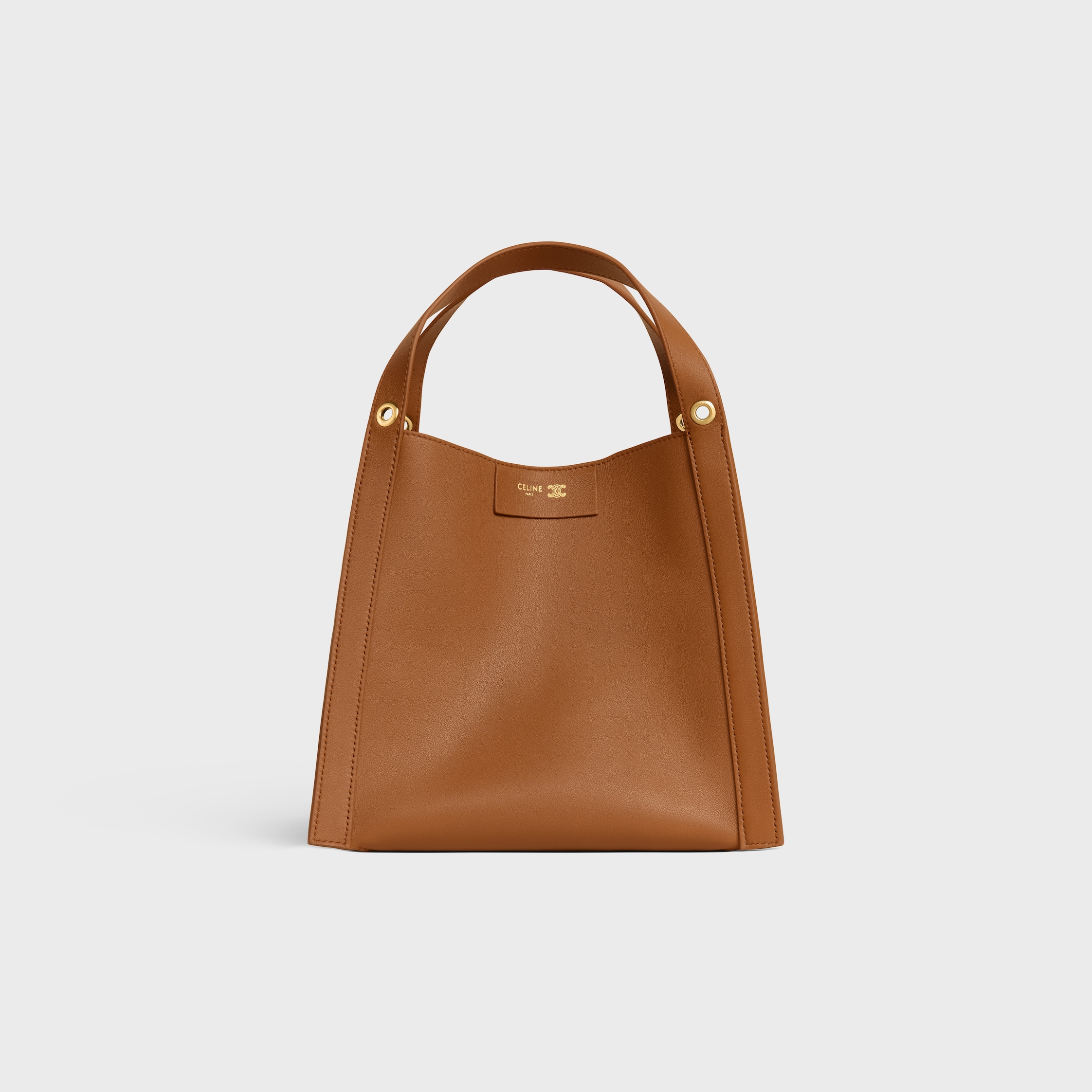 CELINE ブラウン ハンドバッグ セリーヌ CELINE CELINE ハンドバッグ Medium Bucket Louise 116613FX9