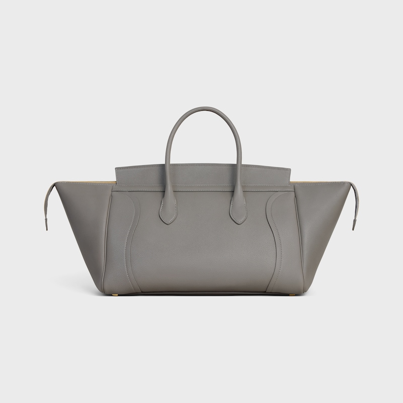 LUGGAGE粒面牛皮革手袋 - 淺石墨色 - LUGGAGE - 1 | CELINE
