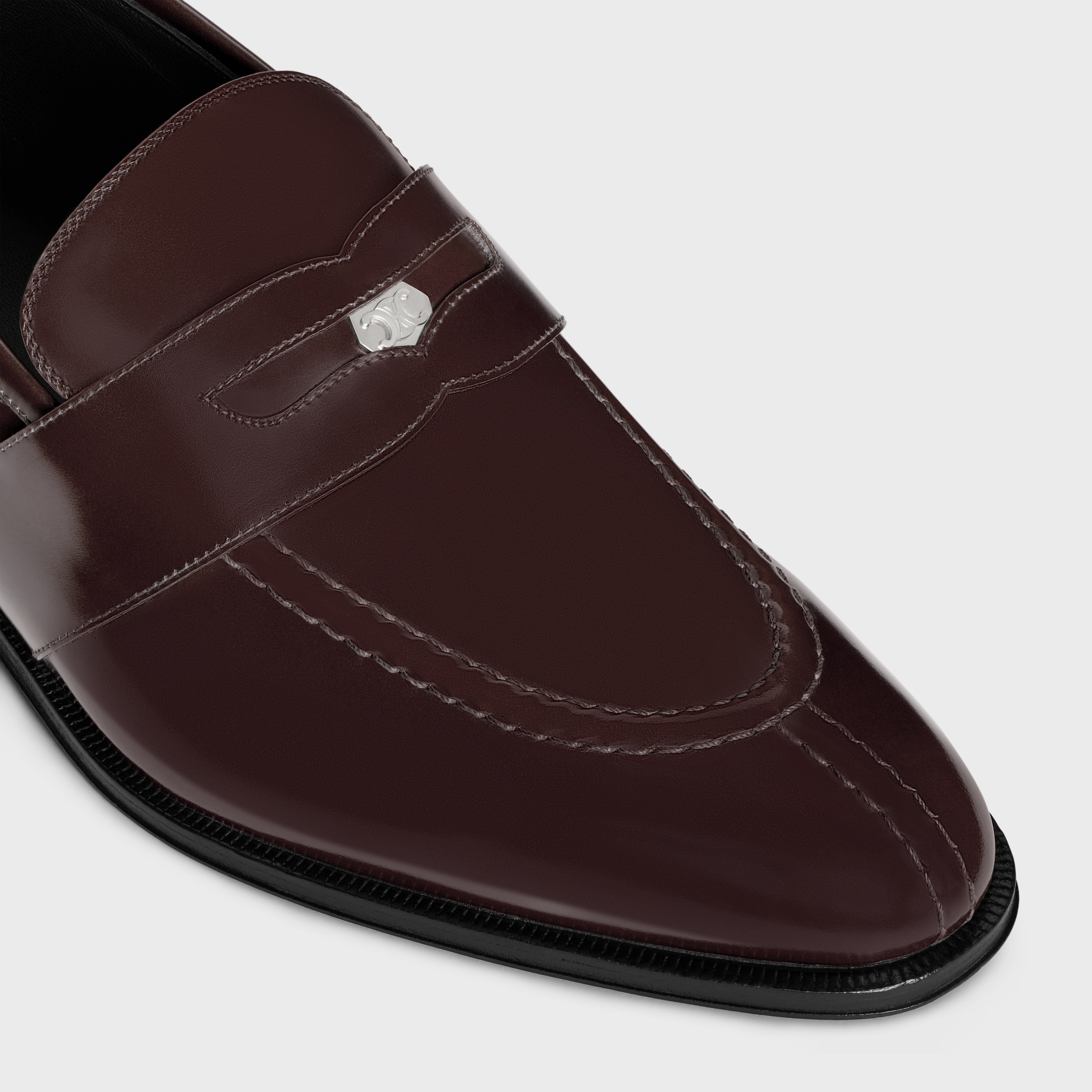 ローファー・オックスフォード Celine Triomphe Rangers Derby Shoes CELINE TRIOMPHE RANGERS DERBY WITH PERFORATED TRIOMPHE IN
