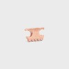 Large Pince à Cheveux Triomphe en Acétate - NUDE - ACCESSOIRES CHEVEUX - 2 | CELINE