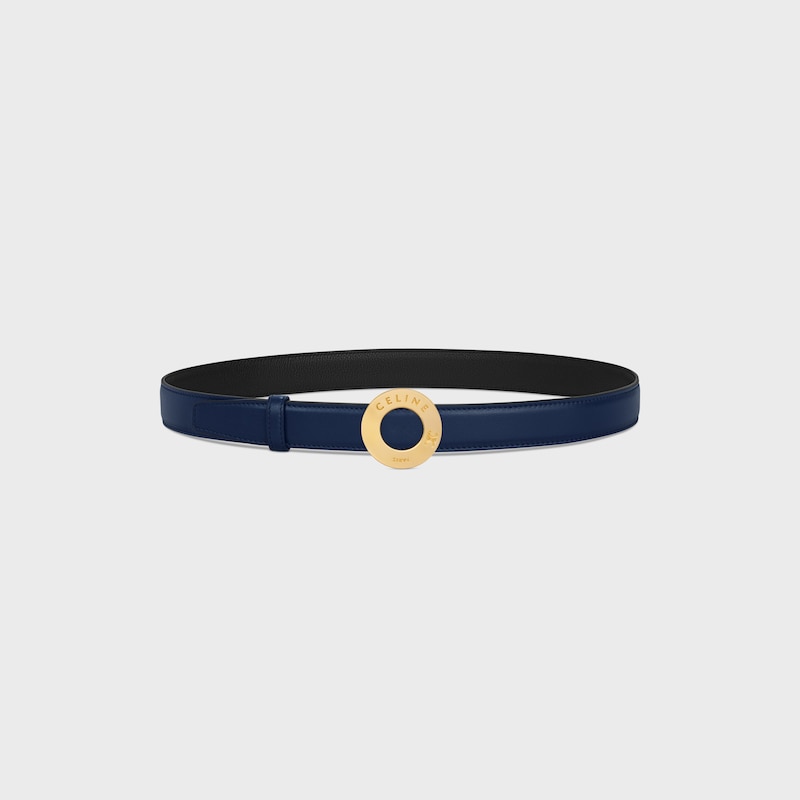 lanière de ceinture réversible 25MM Veau lisse et veau grainé -  -  - 1 | CELINE