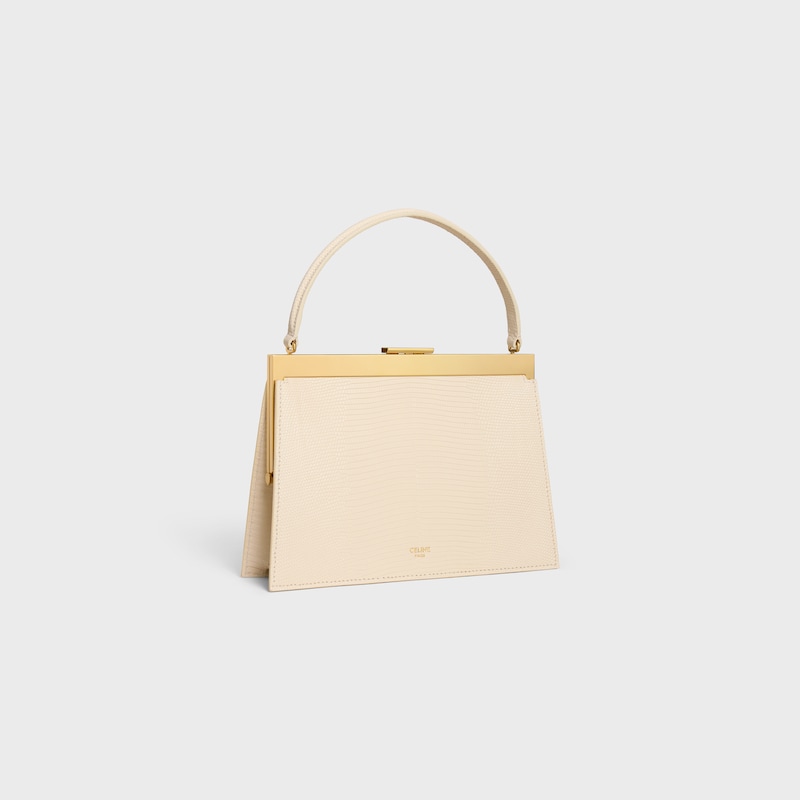 Small Celine Augustine IN lizard - CREAM - MORE LINES - 1 | CELINE