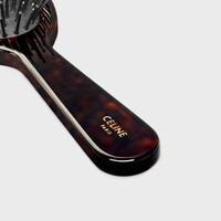 Hair brush in Acetate - DARK HAVANA - BEAUTY ACCESSORIES - 1 | CELINE