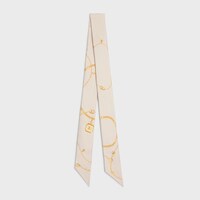 lavalliere IN charms silk twill - MASTIC -  - 1 | CELINE