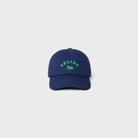 richelieu cap IN light cotton twill - DEEP NAVY -  - 2 | CELINE