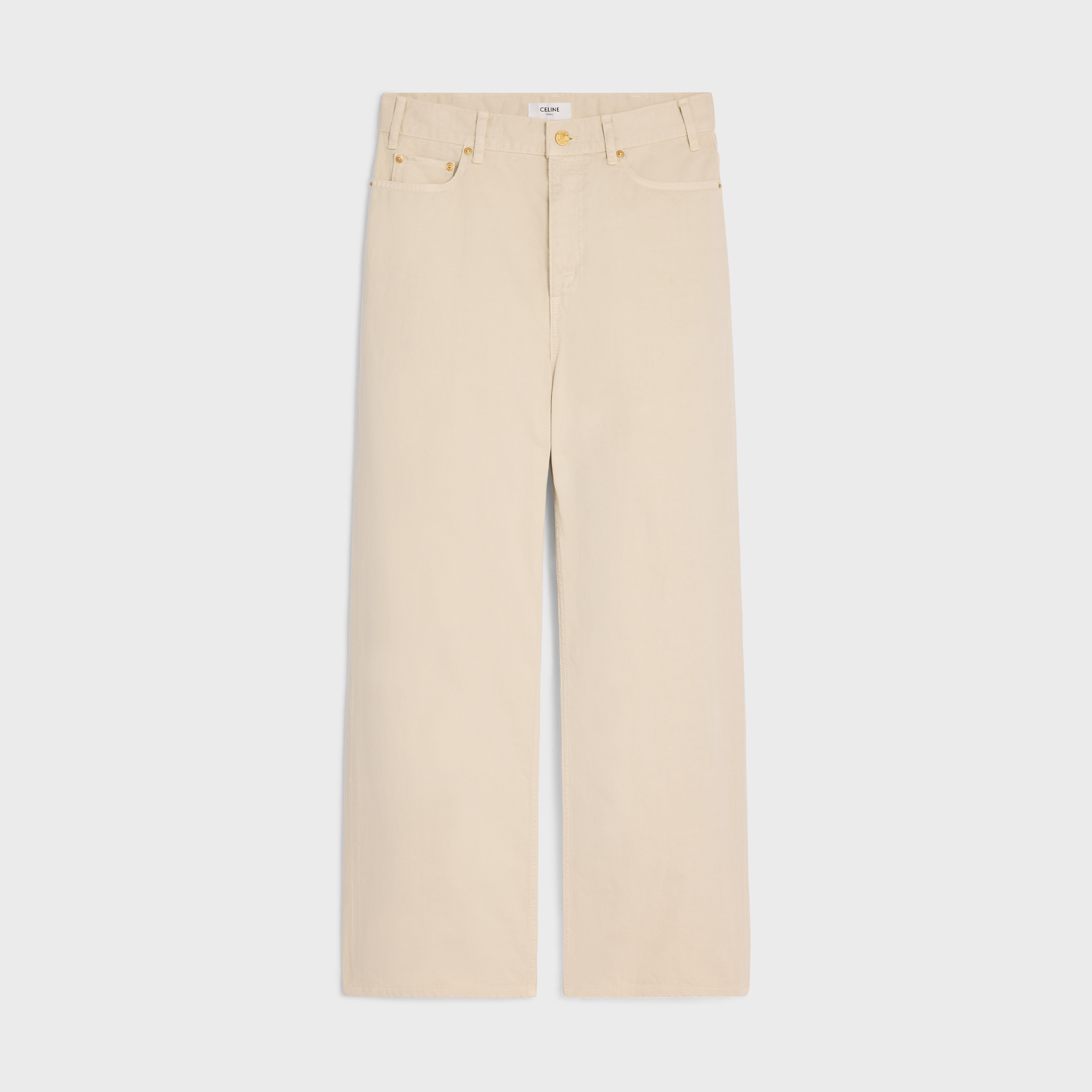 デニム・ジーパン [CELINE] Jolene Jeans JANE FLARE JEANS IN DENIM UNION WASH - UNION WASH | CELINE
