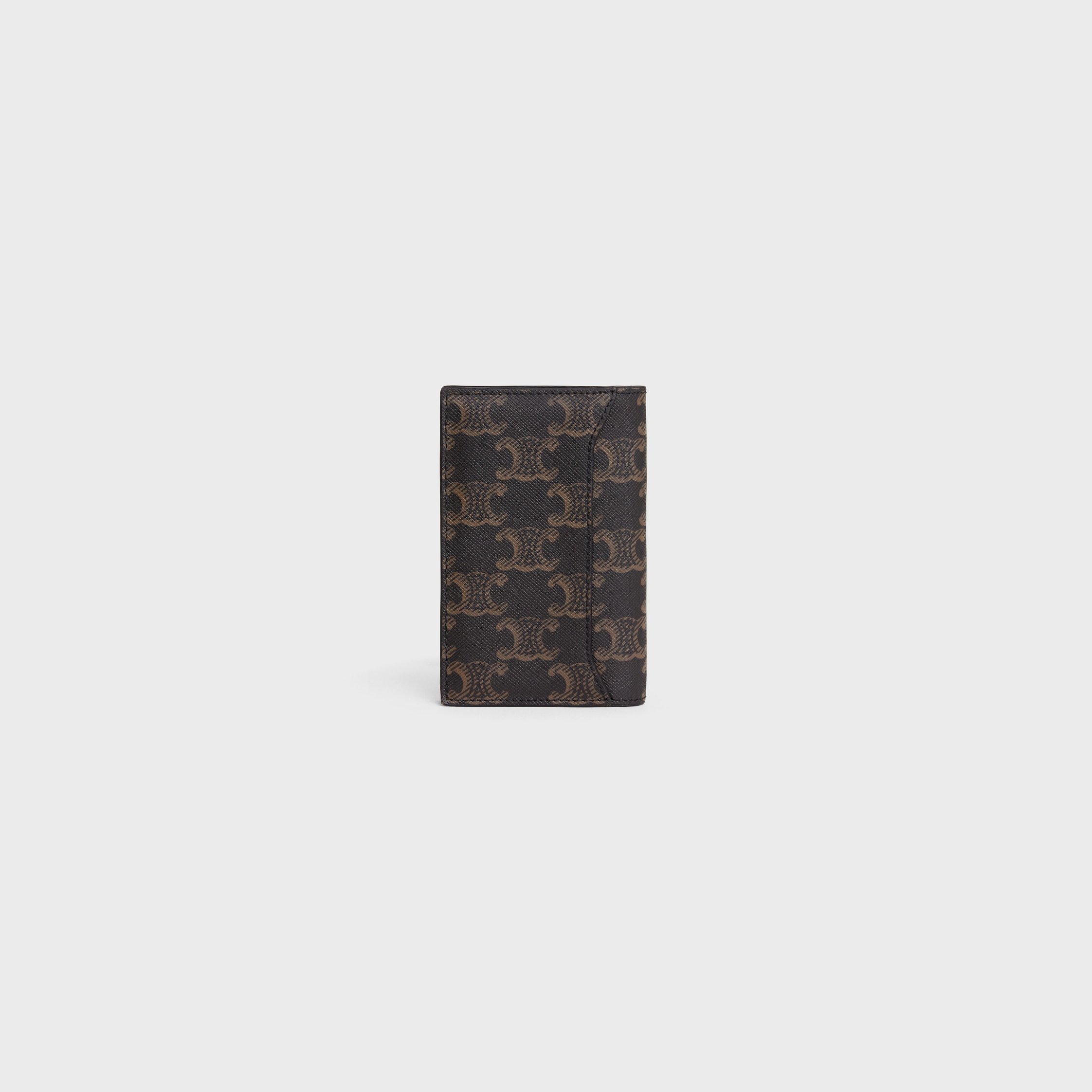[CELINE セリーヌ]バーティカルカードケース　10k87 トリオンフ バーティカル カードホルダー / トリオンフキャンバス - ブラック | CELINE