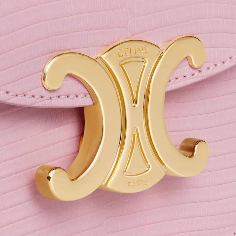 蜥蝪皮迷你型BESACE CLEA手袋 - 淺粉紅 - 更多款式 - 1 | CELINE