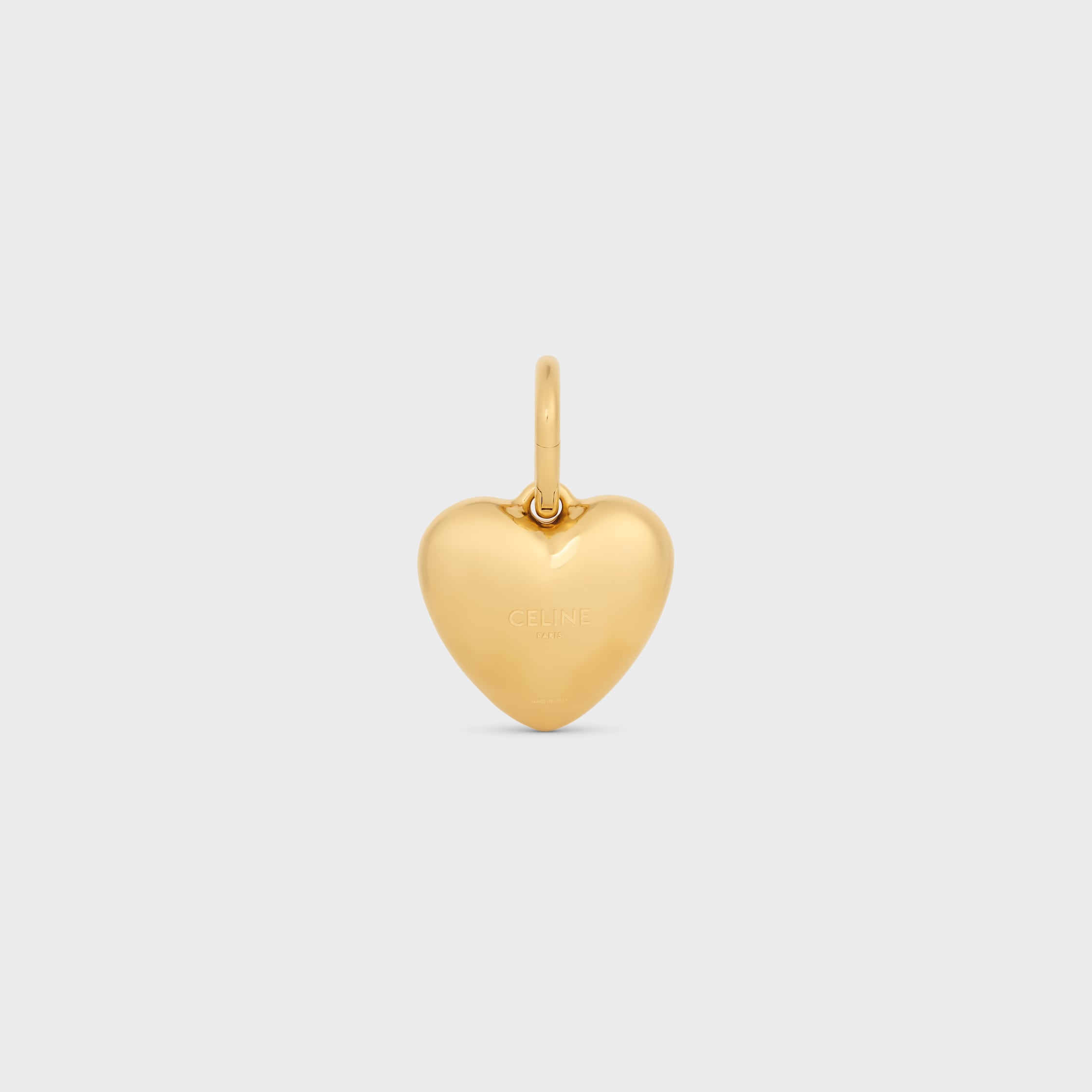CHARMS HEART CELINE 1945 IN ALUMINIUM - GOLD | CELINE