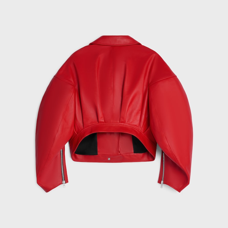 jacket IN calfskin - Poppy -  - 1 | CELINE