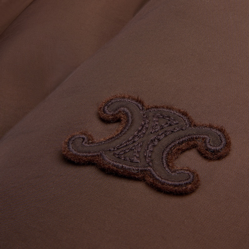 羽絨夾克 - 巧克力色 -  - 1 | CELINE