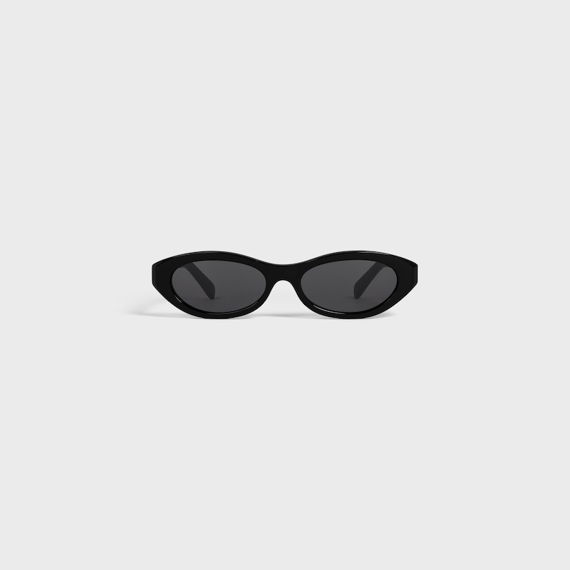 Triomphe Mini 02 sunglasses in Acetate - BLACK -  - 1 | CELINE