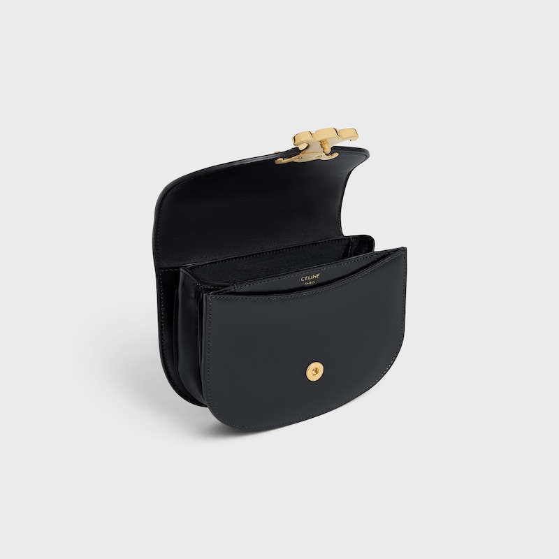 MINI BESACE CLEA IN SHINY CALFSKIN - BLACK - ESSENTIAL GIFTS - 1 | CELINE