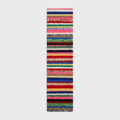 scarf IN MOULINE ALPACA AND WOOL - MULTICOLOR -  - 1 | CELINE