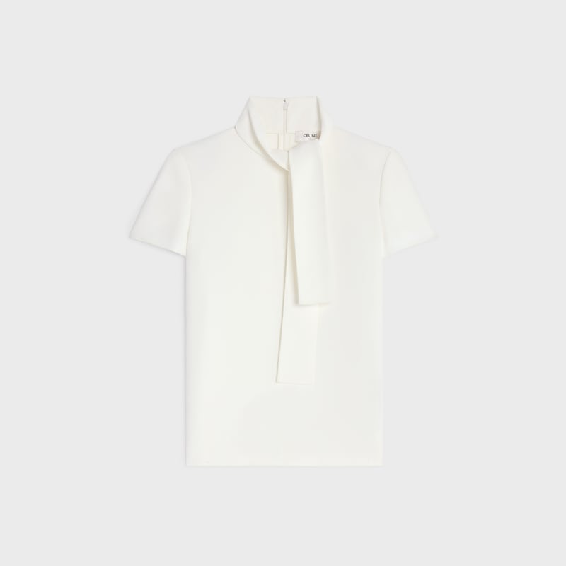 领巾上衣 - 贝壳色 -  - 1 | CELINE