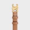 Medium 25MM Triomphe Belt in Taurillon Leather - BRONZE -  - 2 | CELINE