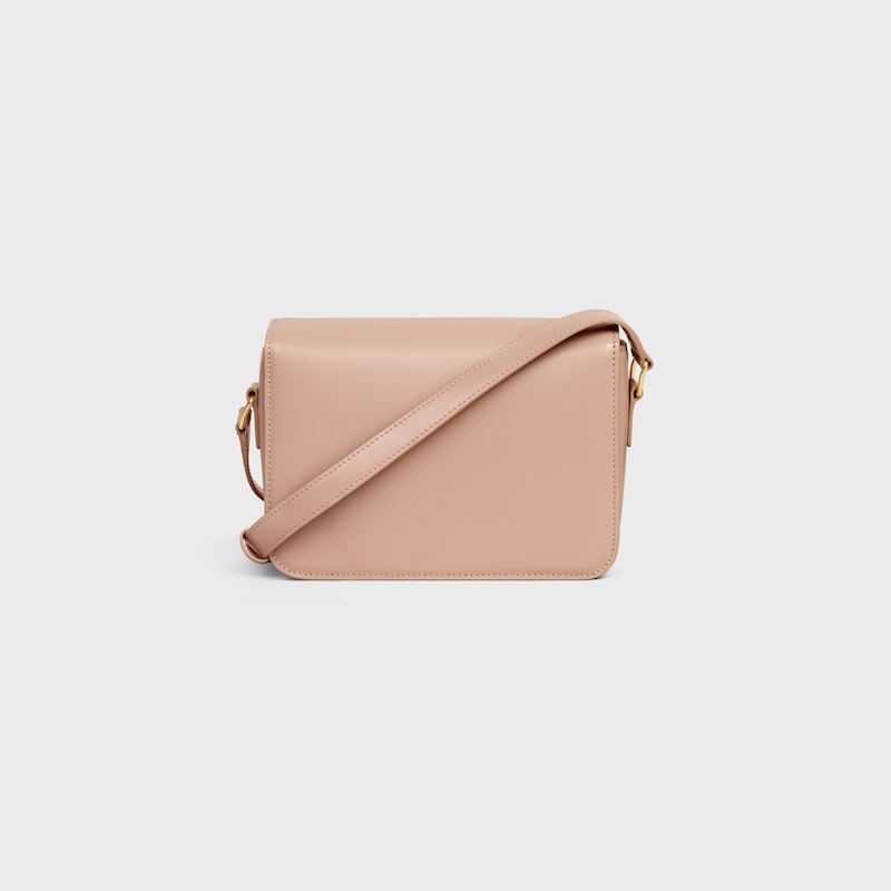 SAC TRIOMPHE TEEN veau brillant - SOFT PEACH - TRIOMPHE - 1 | CELINE