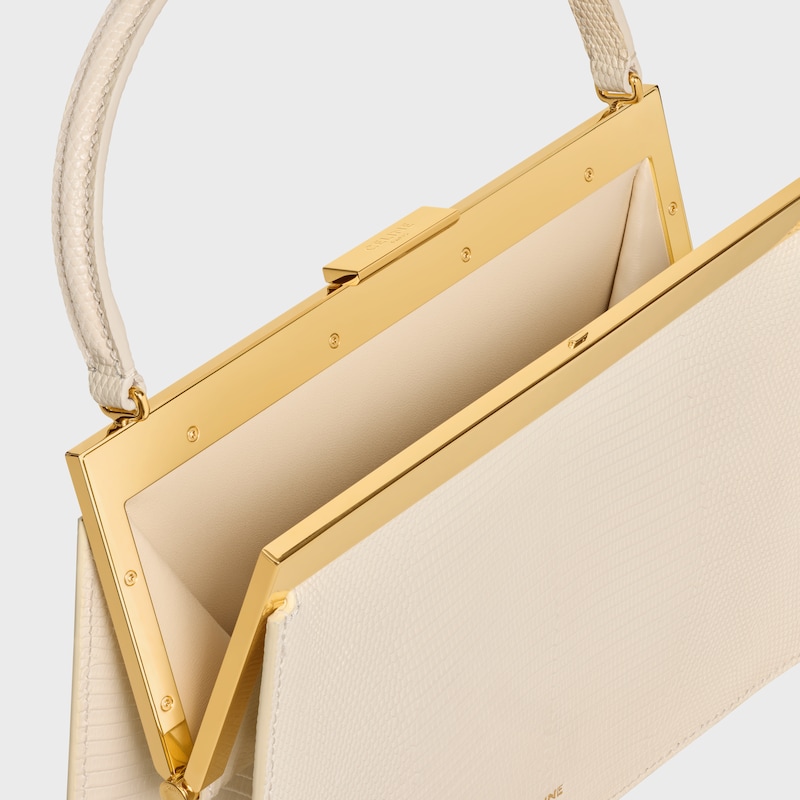 Small Celine Augustine IN lizard - CREAM - MORE LINES - 1 | CELINE