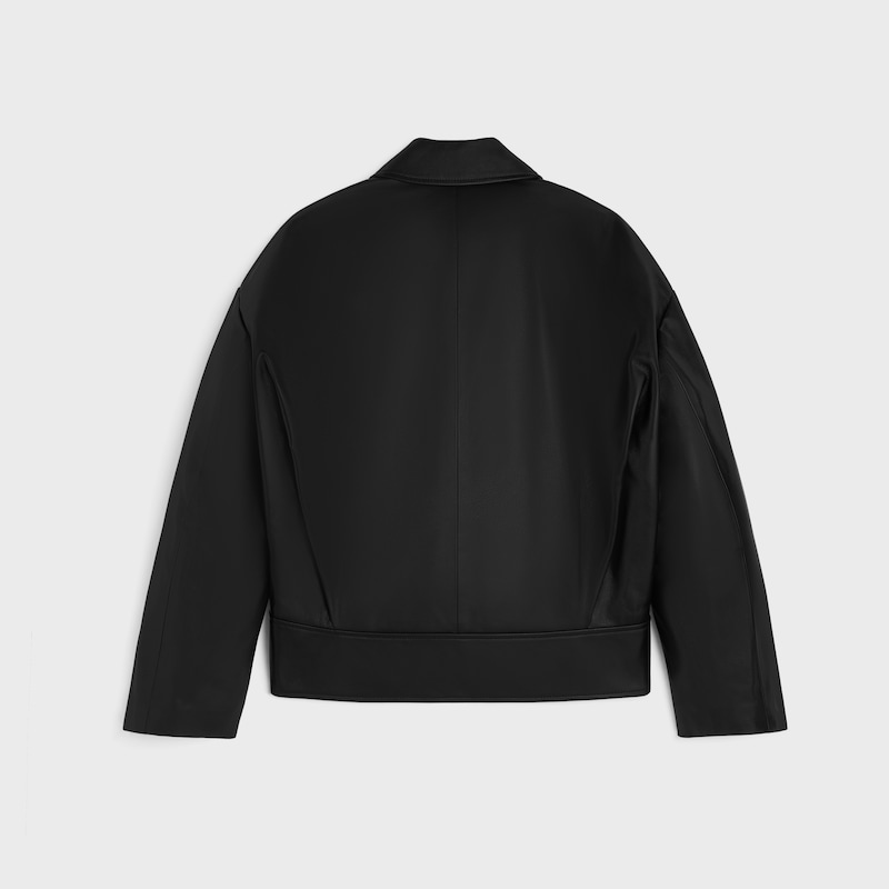 jacket IN calfskin - BLACK -  - 1 | CELINE