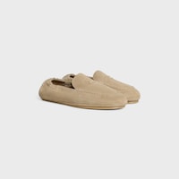 ADAM LOAFER IN SUEDE CALFSKIN - BEIGE -  - 2 | CELINE