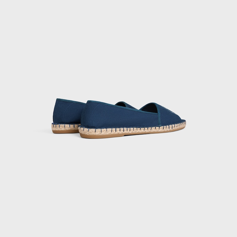 MAISON CELINE ESPADRILLE IN CANVAS - NAVY -  - 1 | CELINE