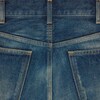 破損大理石藍牛仔布Kurt牛仔褲 - 大理石藍 -  - 3 | CELINE