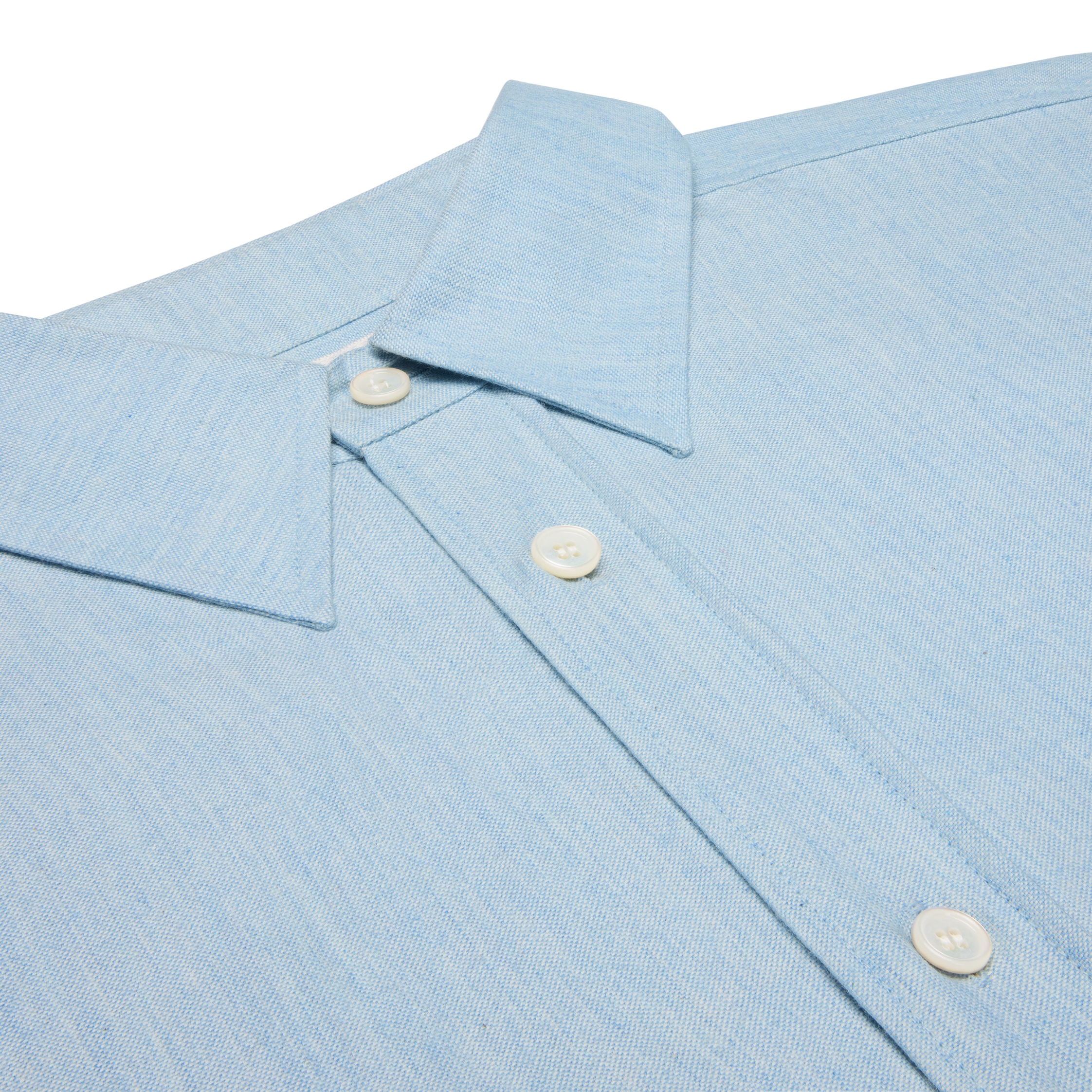 Chemise GANT Femme Coton Gris Clair Taille M (équivaut à 12) – Manches Longues, Boutonnage