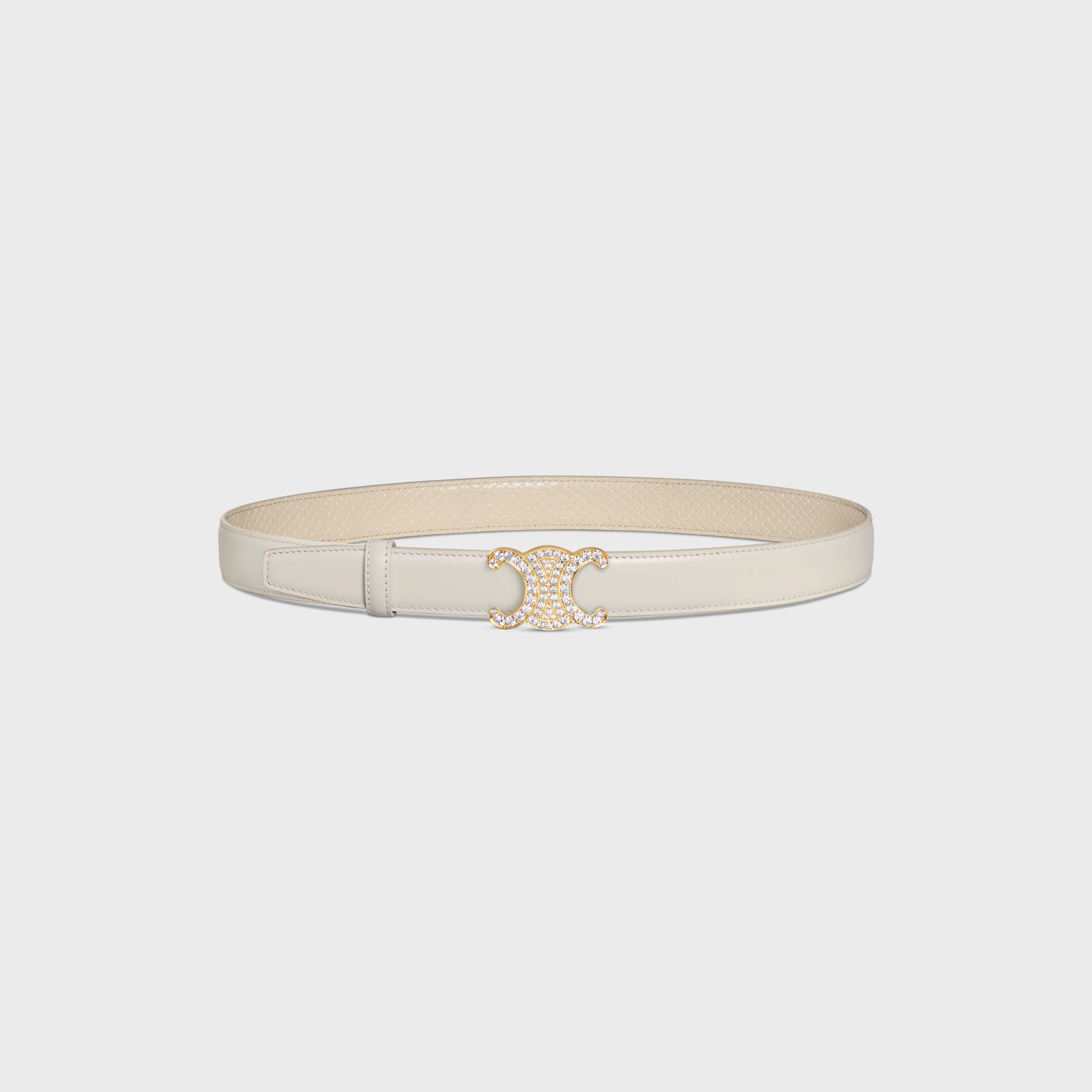 注目◇TRIOMPHE ミディアム ベルト◇CELINE 楽天市場】CELINE セリーヌ Triomphe Medium Belt ミディアム