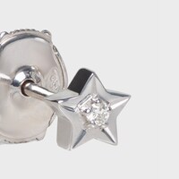 Etoile Celine Studs in White Gold and Diamonds - White Gold and White - ESSENTIAL GIFTS - 1 | CELINE
