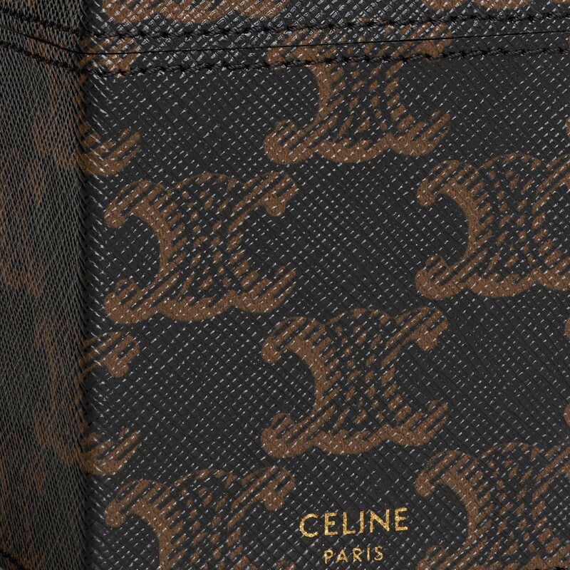 Case 1 Perfume 100ml in Triomphe Canvas and Calfskin - TAN - BEAUTY ACCESSORIES - 1 | CELINE