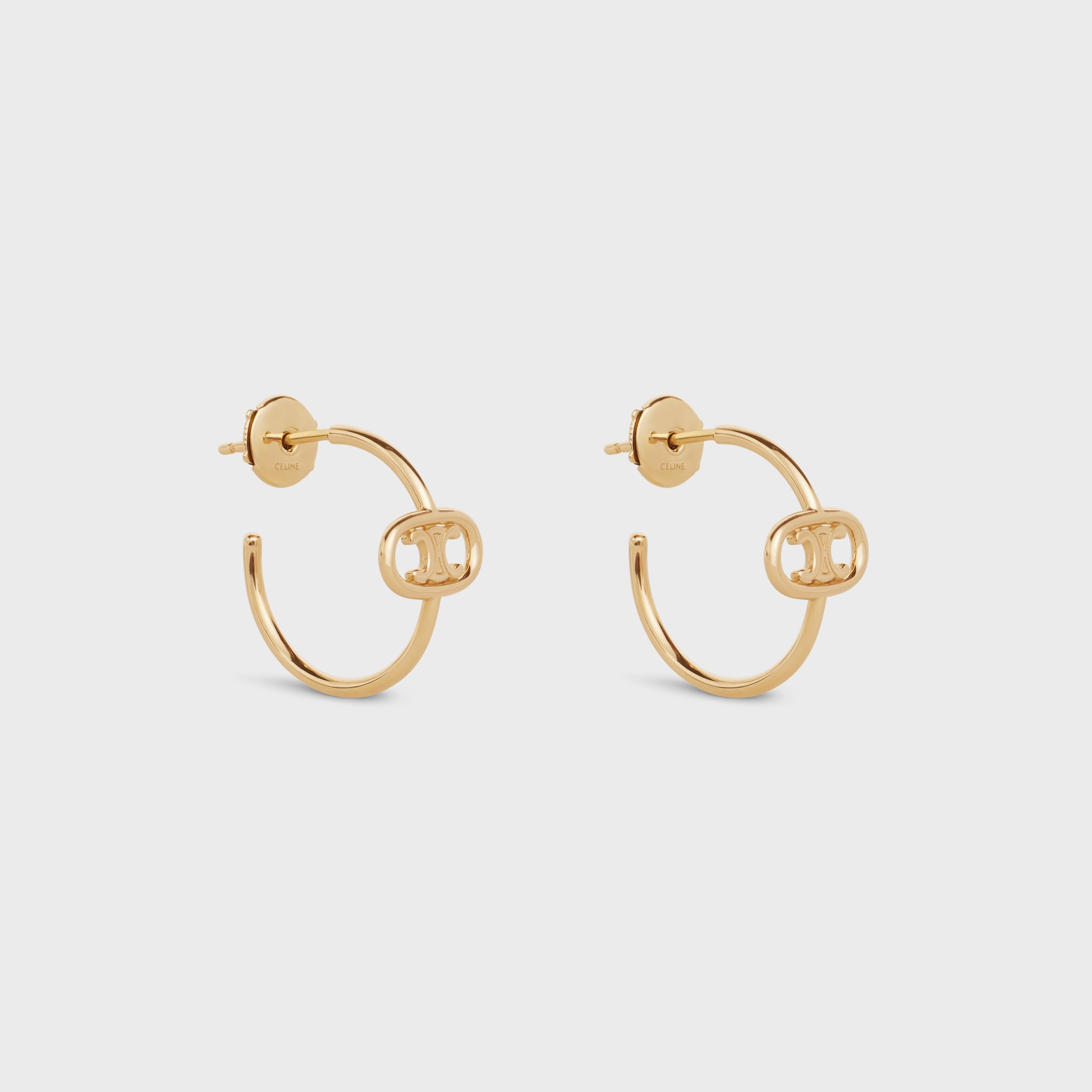 セリーヌ 人気プレゼント マイヨン トリオンフ フープ ゴールド CELINE セリーヌ マイヨン トリオンフ ピアス アクセサリー