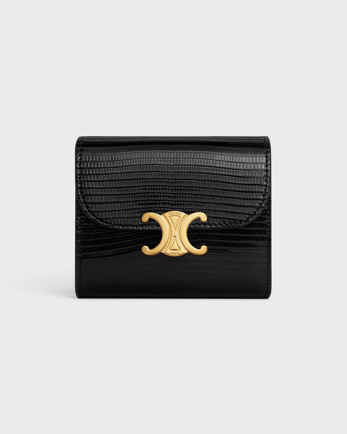 Small Flap Wallet Triomphe In Lizard — 10D784DUA.38NO