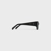 Graphic S333 sunglasses in Acetate - BLACK -  - 5 | CELINE
