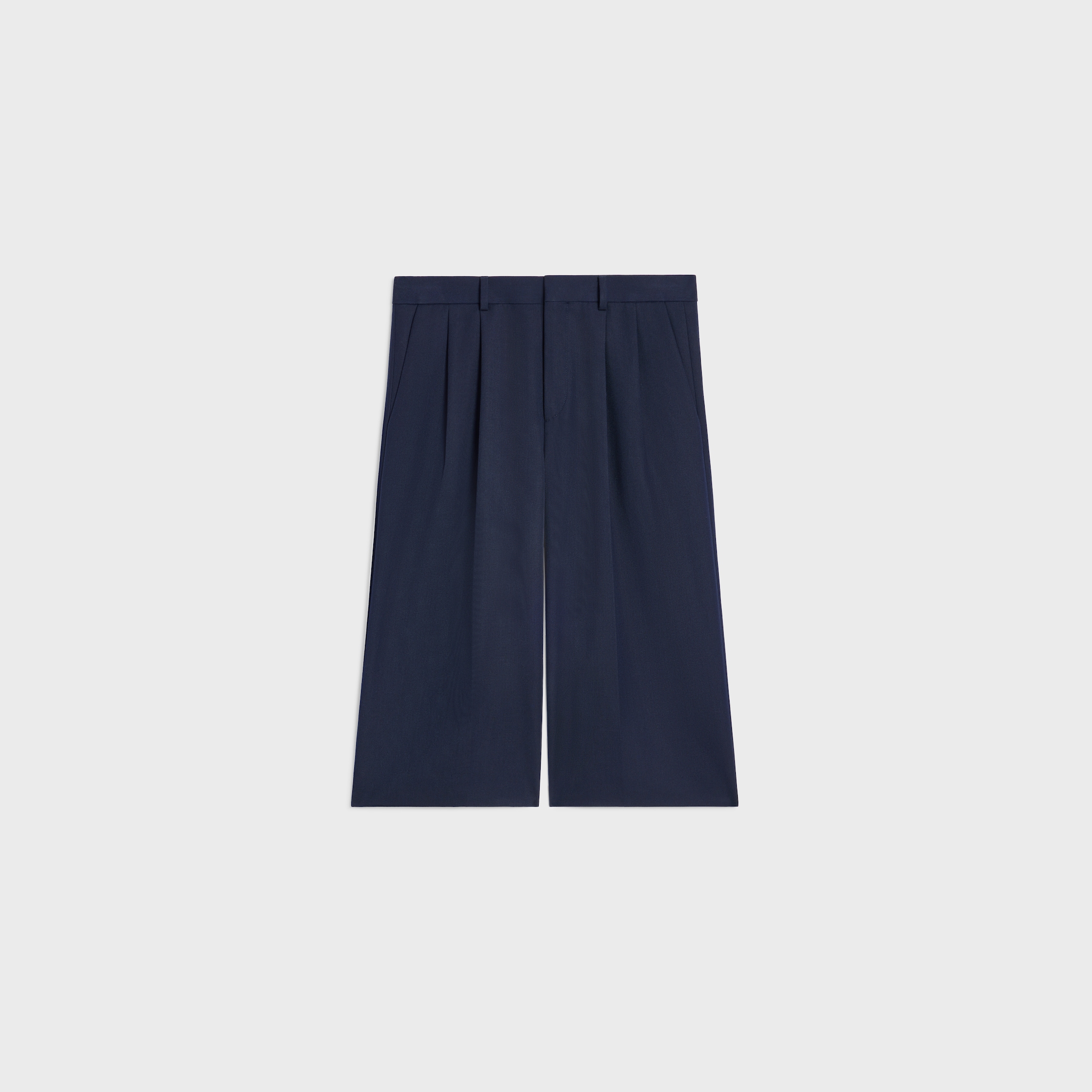 パンツ CELINE Zipper Wool Flare Pants Celine Flared Green Wool Trousers 38 Winter 2016 Phoebe