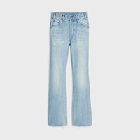 dylan flared jeans in sweet honey wash denim - SWEET HONEY WASH -  - 1 | CELINE