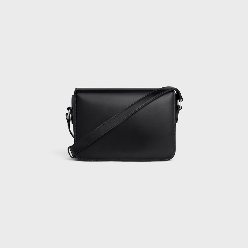 TEEN TRIOMPHE BAG IN shiny calfskin - BLACK - HAND-PICKED GIFTS - 1 | CELINE