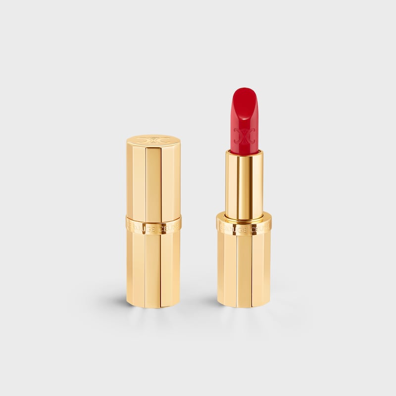 LE ROUGE CELINE SATIN LIPSTICK - 02 ORANGE CL&Eacute;A - 02 ORANGE CL&Eacute;A - LIPSTICKS AND ACCESSORIES - 1 | CELINE