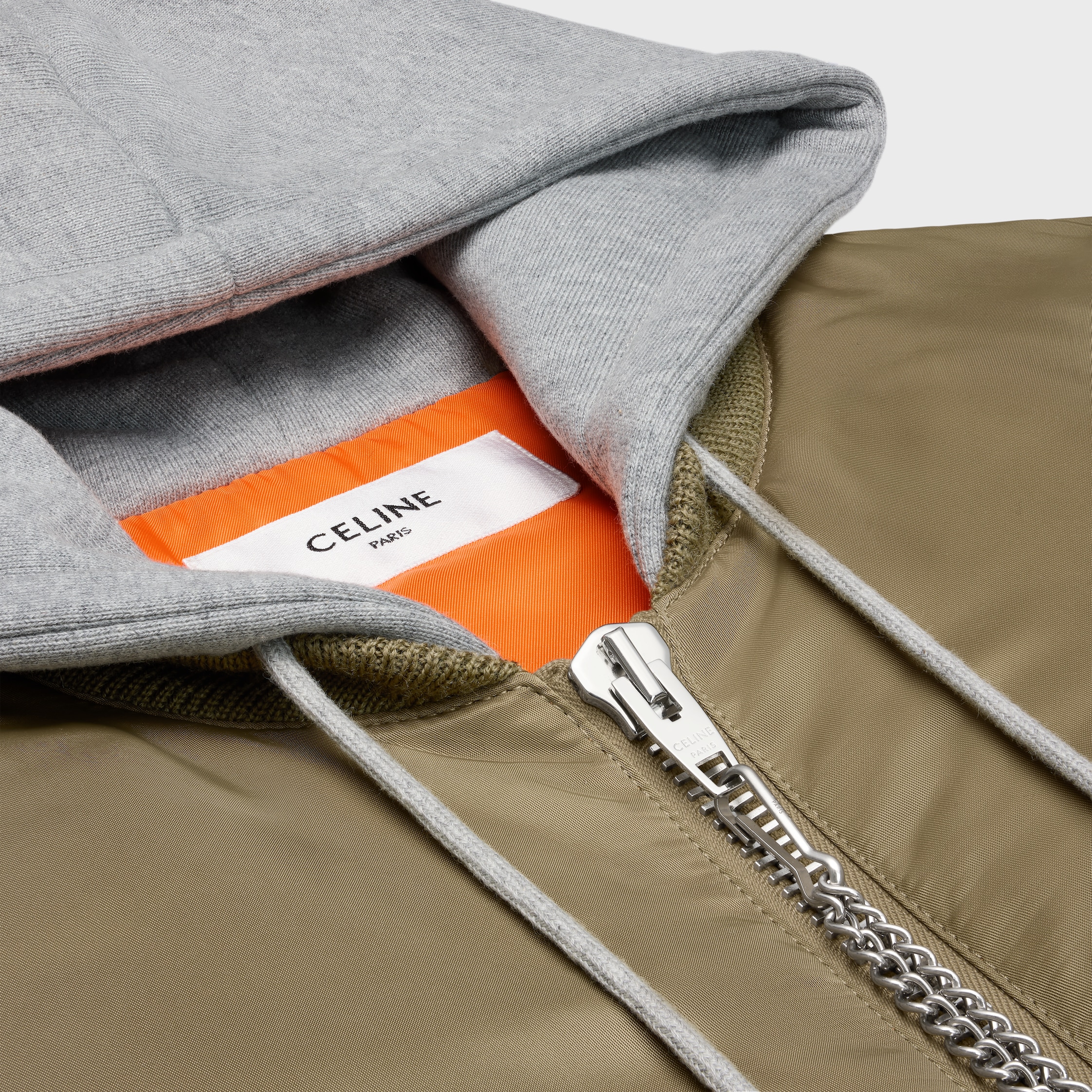 【現行・未使用保管品】セリーヌ ナイロンジャケット レオパード プリント CELINE(セリーヌ) 22SSレオパードナイロンジャケット2W528300P