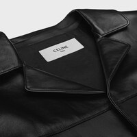 카 코트 - 소프트 램스킨 - 블랙 -  - 1 | CELINE
