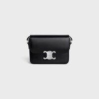 TEEN TRIOMPHE BAG IN shiny calfskin - BLACK - TRIOMPHE - 1 | CELINE